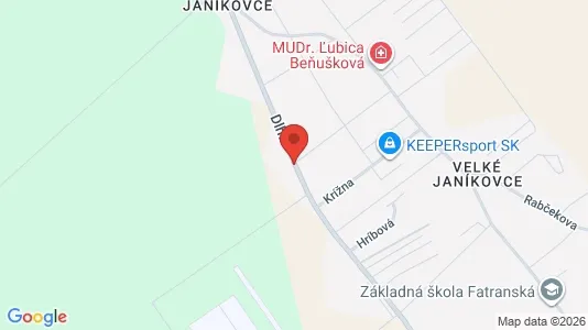Commercial properties for rent i Nitra - kort over placeringen