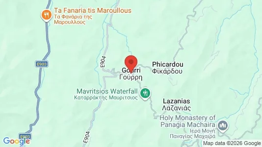 Commercial properties for sale i Gourri - kort over placeringen