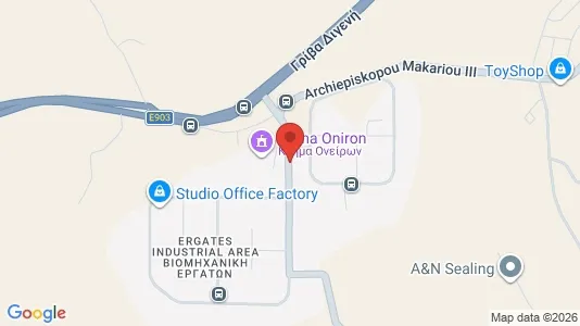 Commercial properties for sale i Ergates - kort over placeringen