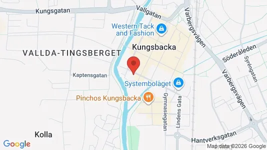 Kontorlokaler til leje i Kungsbacka - kort over placeringen