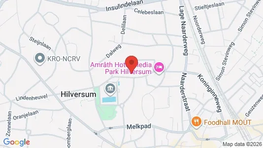 Büros zur Miete i Hilversum - kort over placeringen