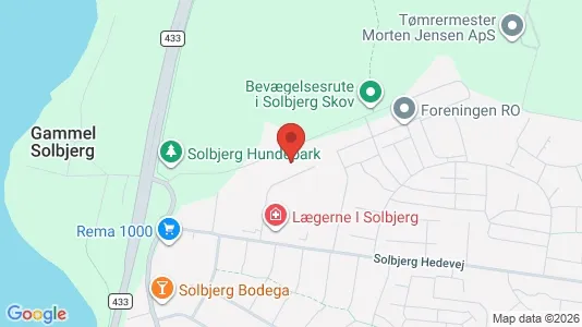 Office spaces for rent i Solbjerg - kort over placeringen
