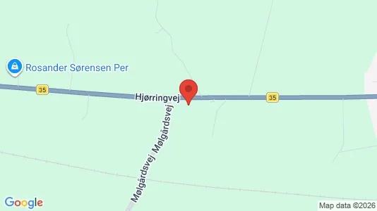 Commercial properties for sale i Hjørring - kort over placeringen