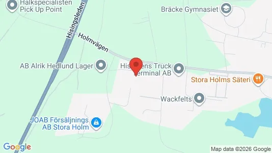 Commercial properties for rent i Lundby - kort over placeringen