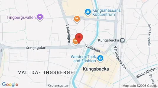 Kontorlokaler til leje i Kungsbacka - kort over placeringen