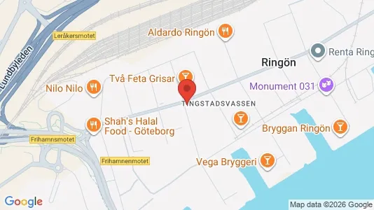 Værkstedslokaler til leje i Lundby - kort over placeringen