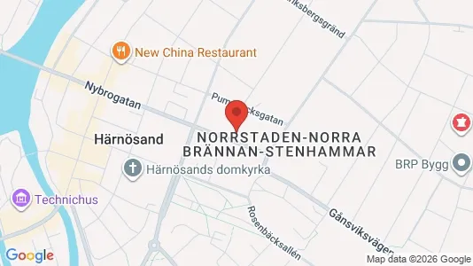 Büros zur Miete i Härnösand - kort over placeringen