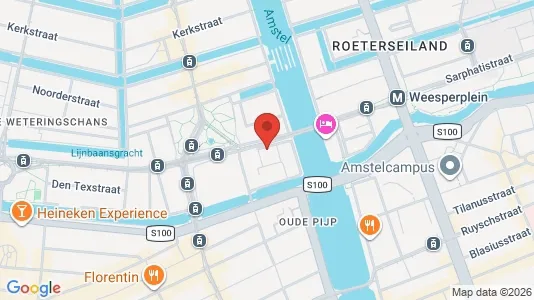 Lokale biurowe Do wynajęcia i Amsterdam Centrum - kort over placeringen