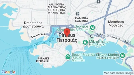 Espacios de oficina En alquiler i Piraeus - kort over placeringen