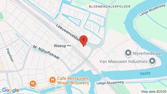 Kantorruimte te huur i Weesp - kort over placeringen