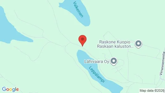 Warehouses for rent i Kuopio - kort over placeringen