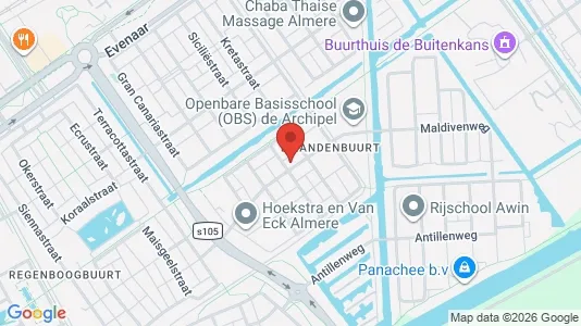 Lokaler til salg i Almere - kort over placeringen