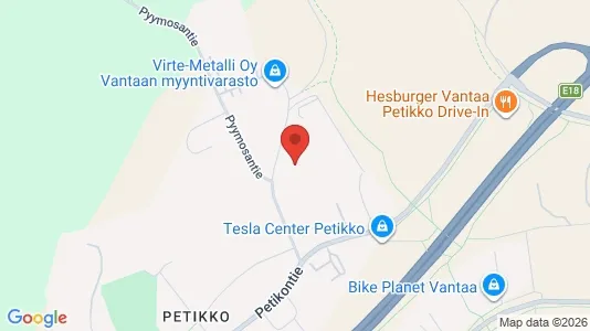 Lokaler til leje i Vantaa - kort over placeringen