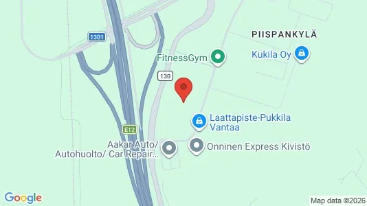 Gewerbeflächen zur Miete i Vantaa - kort over placeringen