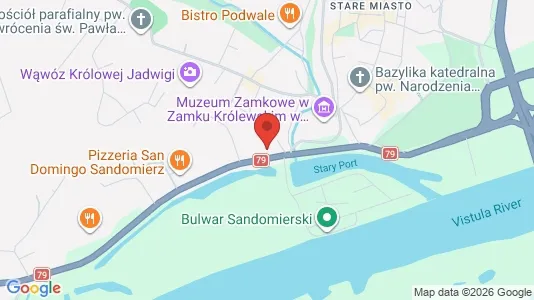 Büros zur Miete i Sandomierski - kort over placeringen