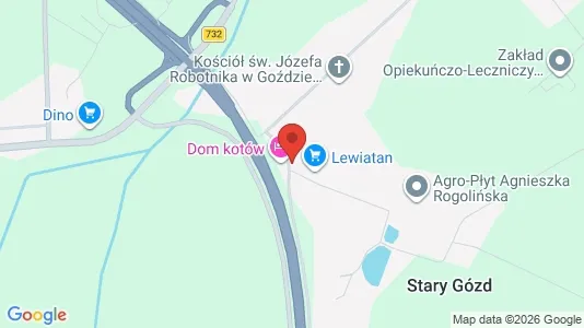 Office spaces for rent i Białobrzeski - kort over placeringen