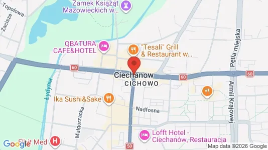 Espacios de oficina En alquiler i Makowski - kort over placeringen