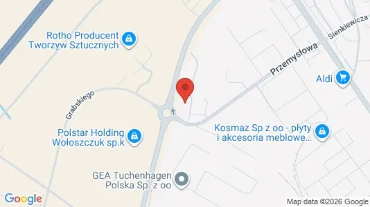 Office spaces for rent i Koszalin - kort over placeringen