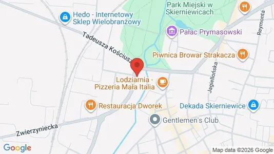 Lokale biurowe Do wynajęcia i Skierniewice - kort over placeringen