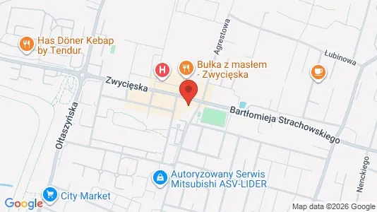 Büros zur Miete i Wrocław - kort over placeringen