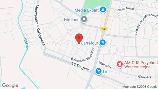 Kontorlokaler til leje i Chełm - kort over placeringen