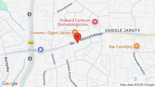 Office spaces for rent i Olsztyn - kort over placeringen