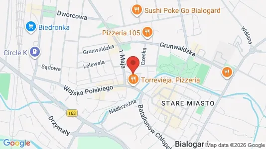 Lokale biurowe Do wynajęcia i Białogardzki - kort over placeringen