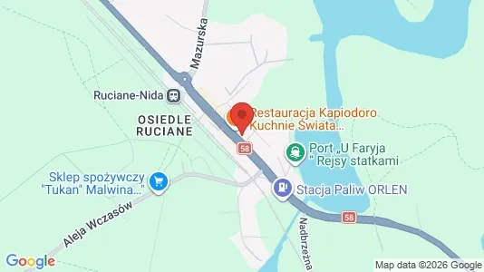 Office spaces for rent i Mrągowski - kort over placeringen