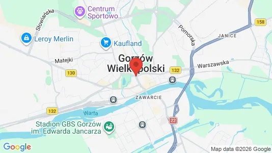Büros zur Miete i Gorzowski - kort over placeringen