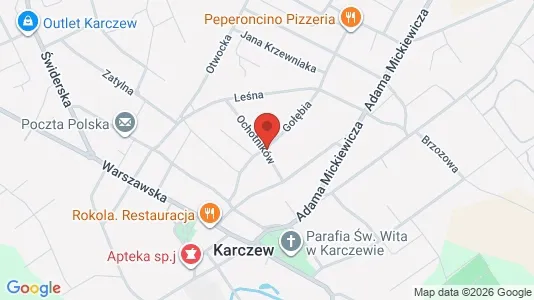 Lokale biurowe Do wynajęcia i Otwocki - kort over placeringen