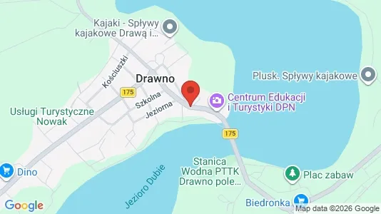 Kontorlokaler til leje i Choszczeński - kort over placeringen