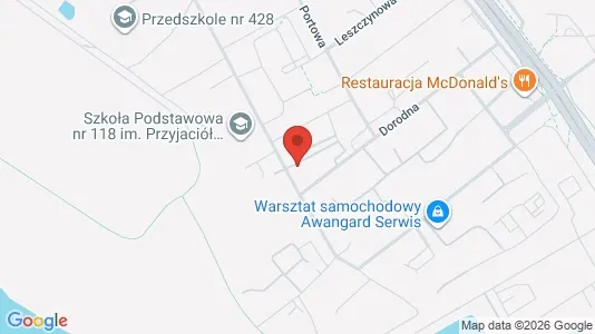 Toimistotilat Vuokrattavana i Varsova Białołęka - kort over placeringen