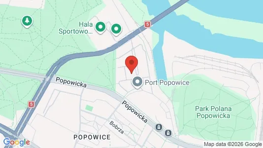 Kontorlokaler til leje i Wrocław - kort over placeringen