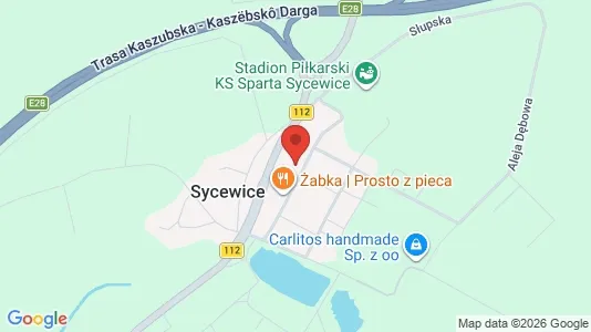 Kontorer til leie i Słupski - kort over placeringen