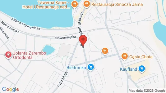 Büros zur Miete i Iławski - kort over placeringen
