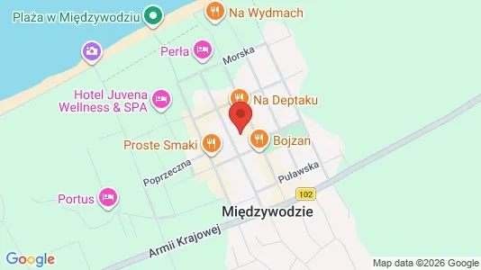 Kontorlokaler til leje i Kamieński - kort over placeringen