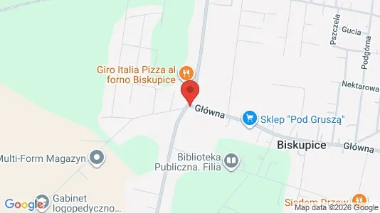 Büros zur Miete i Poznański - kort over placeringen