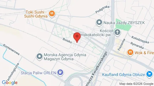Lokale biurowe Do wynajęcia i Gdynia - kort over placeringen