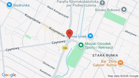 Lokale biurowe Do wynajęcia i Pucki - kort over placeringen