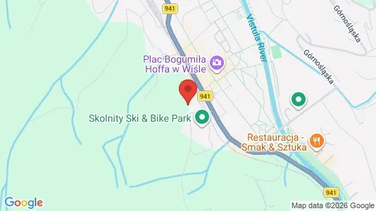 Kontorlokaler til leje i Cieszyński - kort over placeringen