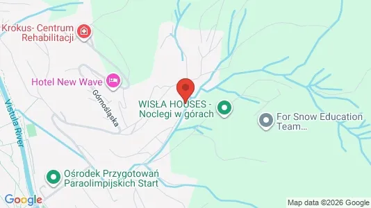 Kontorlokaler til leje i Cieszyński - kort over placeringen