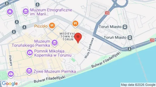 Espacios de oficina En alquiler i Toruń - kort over placeringen