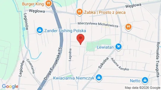 Kontorlokaler til leje i Bielski - kort over placeringen