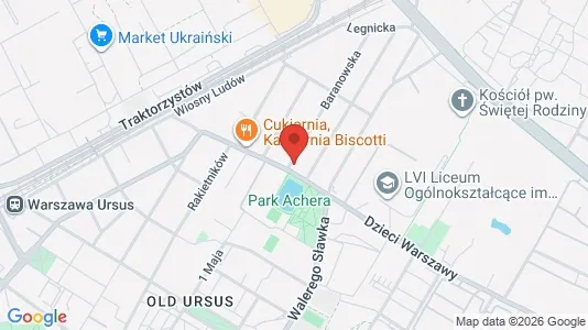 Espacios de oficina En alquiler i Varsovia Ursus - kort over placeringen