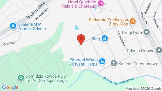 Toimistotilat Vuokrattavana i Gdynia - kort over placeringen