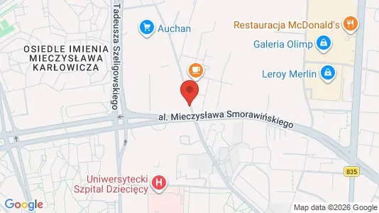 Büros zur Miete i Lublin - kort over placeringen