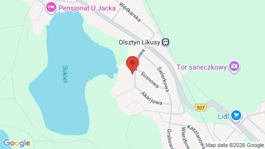 Büros zur Miete i Olsztyn - kort over placeringen