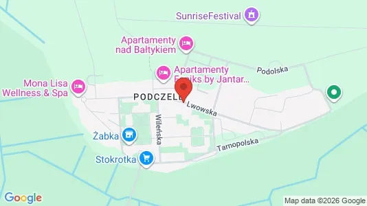 Toimistotilat Vuokrattavana i Kołobrzeski - kort over placeringen