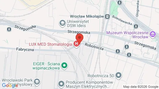 Büros zur Miete i Wrocław - kort over placeringen