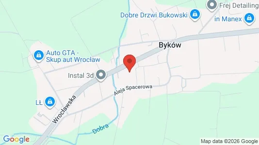 Kontorer til leie i Wrocławski - kort over placeringen